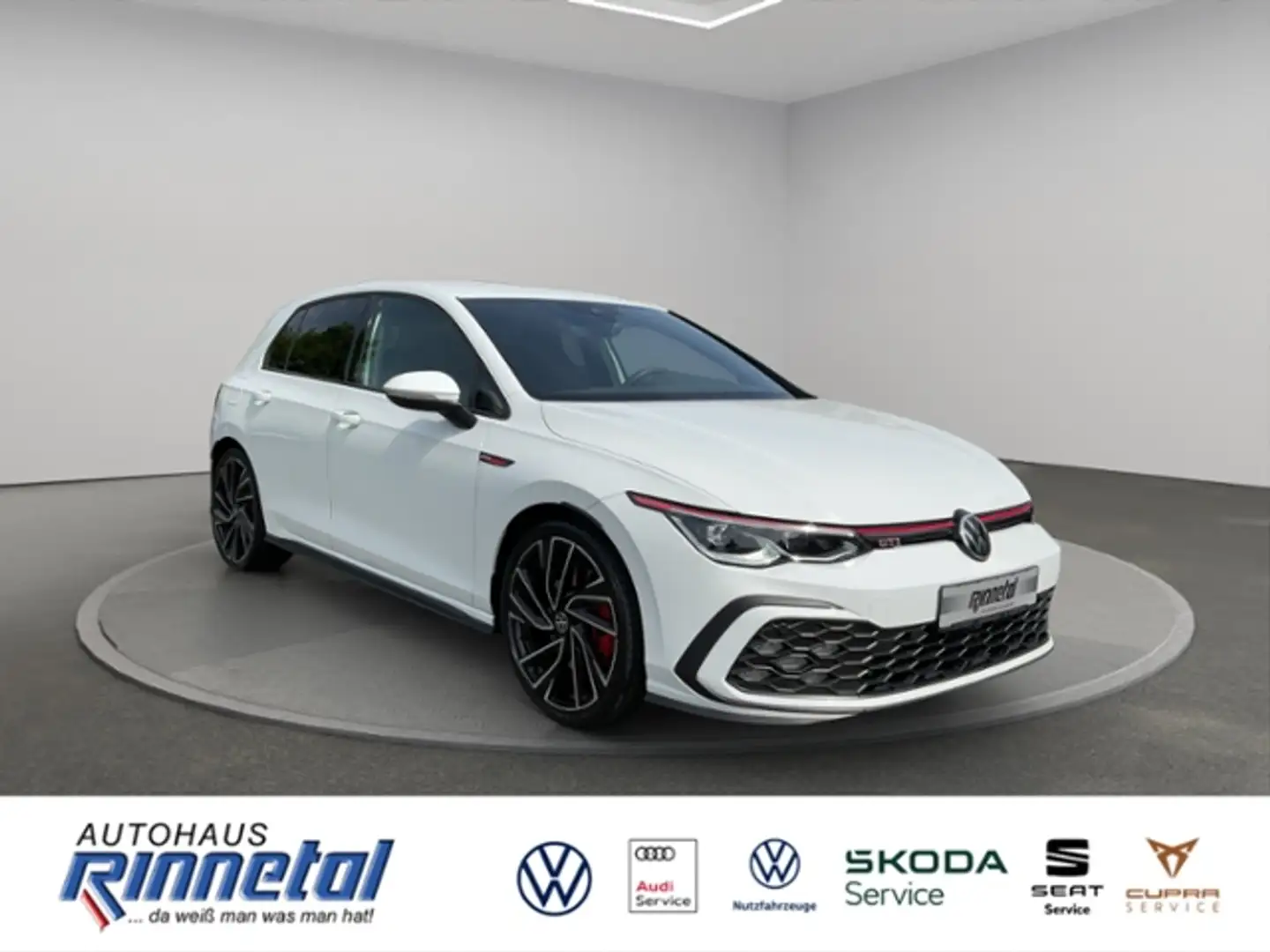 Volkswagen Golf VIII GTI 2.0 TSI OPF DSG MATRIX LED+NAVI+DCC+H&K+ Weiß - 2