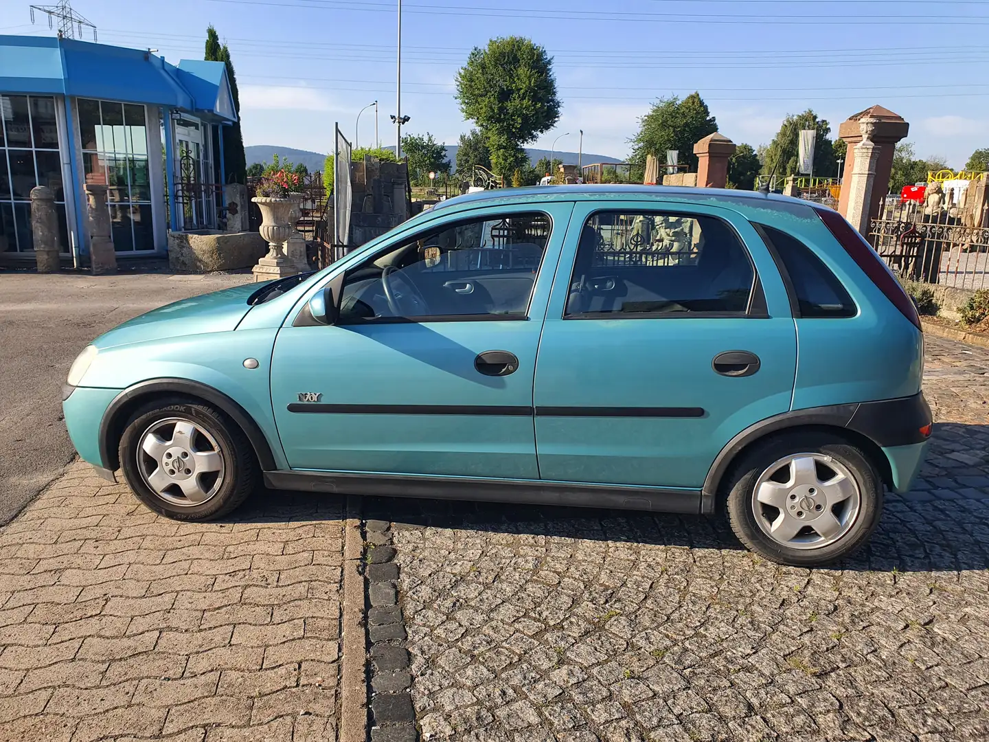 Opel Corsa 1.2 16V Njoy tuv neu Grün - 2