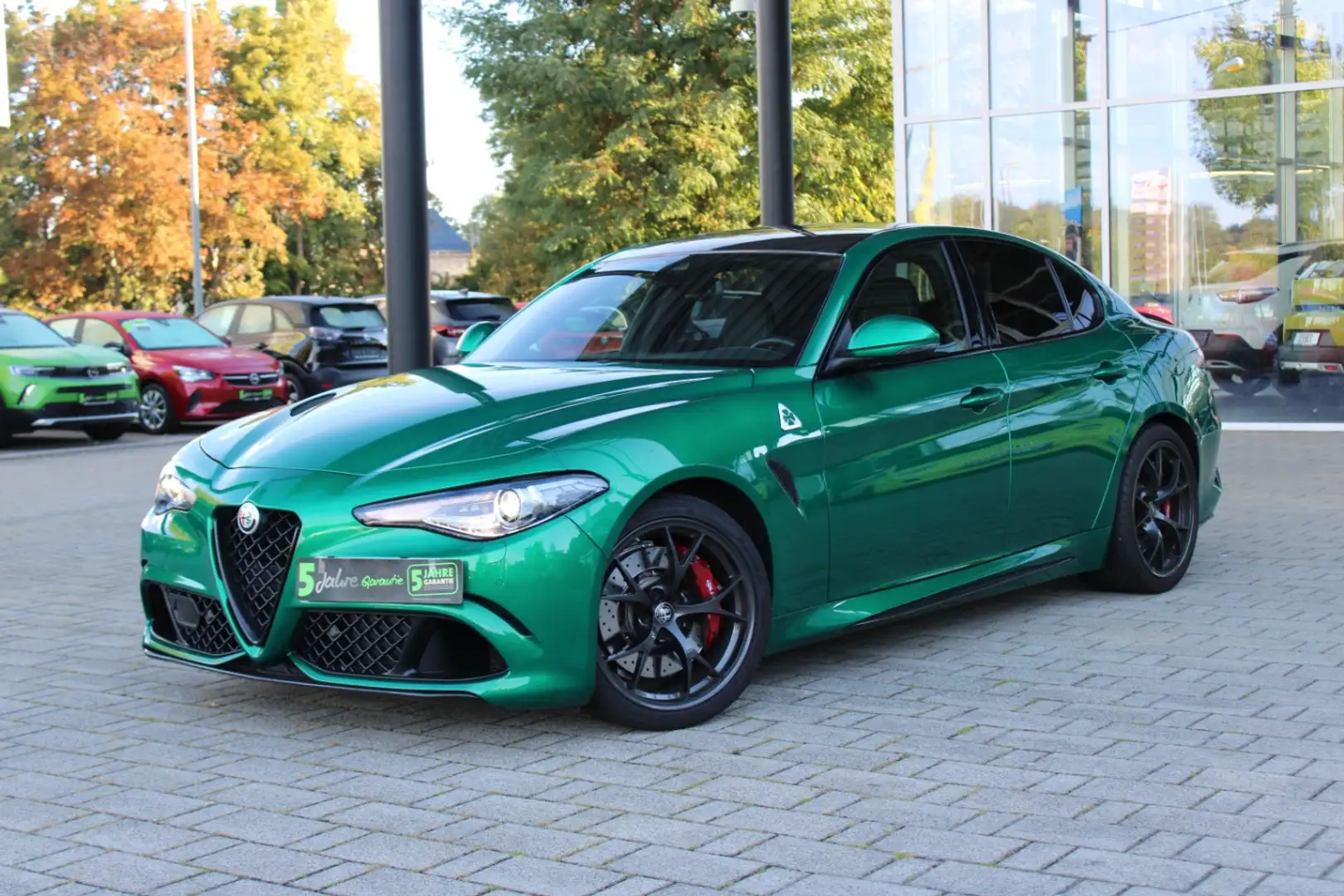 Alfa Romeo Giulia QUADRIFOGLIO *Akrapovic*SPARCO*Carbon* Grün - 2