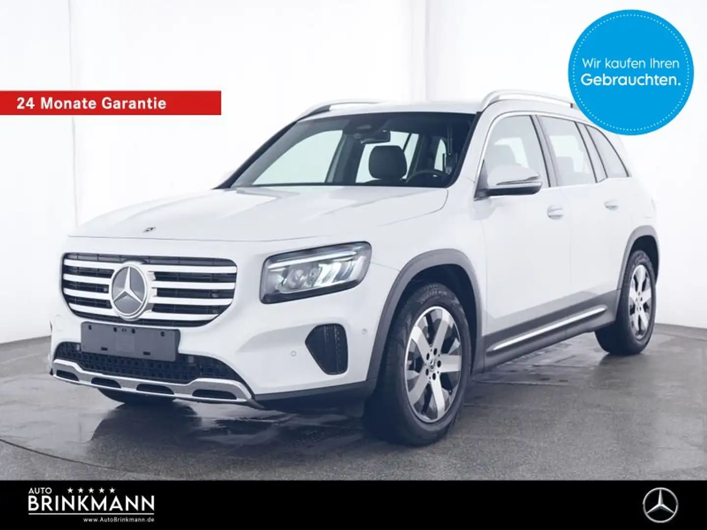 Mercedes-Benz GLB 200 GLB 200 PROGRESSIVE/AHK/MBUX/NAVI/KAMERA LED/SHZ Weiß - 1
