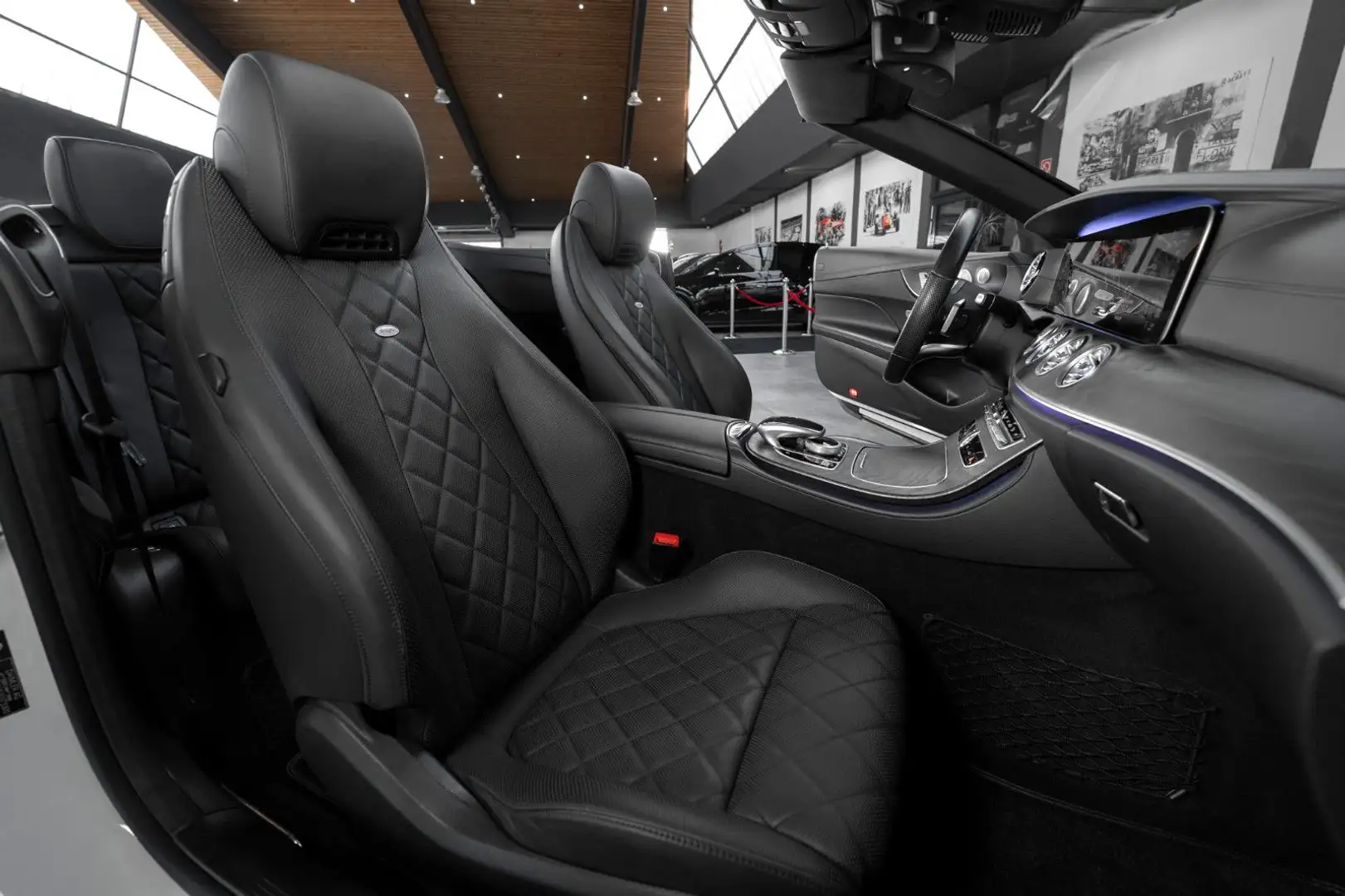 Mercedes-Benz E 450 4M CABRIO #100% DESIGNO MANUFAKTUR! #TRAUM Blanc - 2