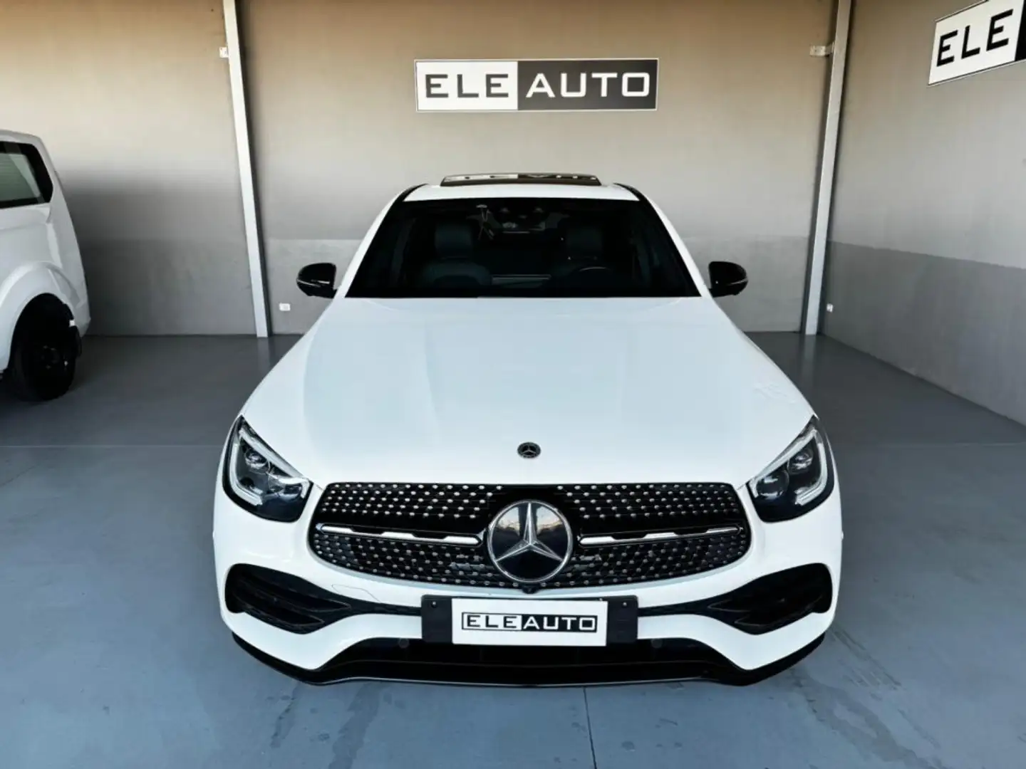 Mercedes-Benz GLC 300 de 4Matic Coupé Premium Tetto-Ambient-Burmester Bianco - 2