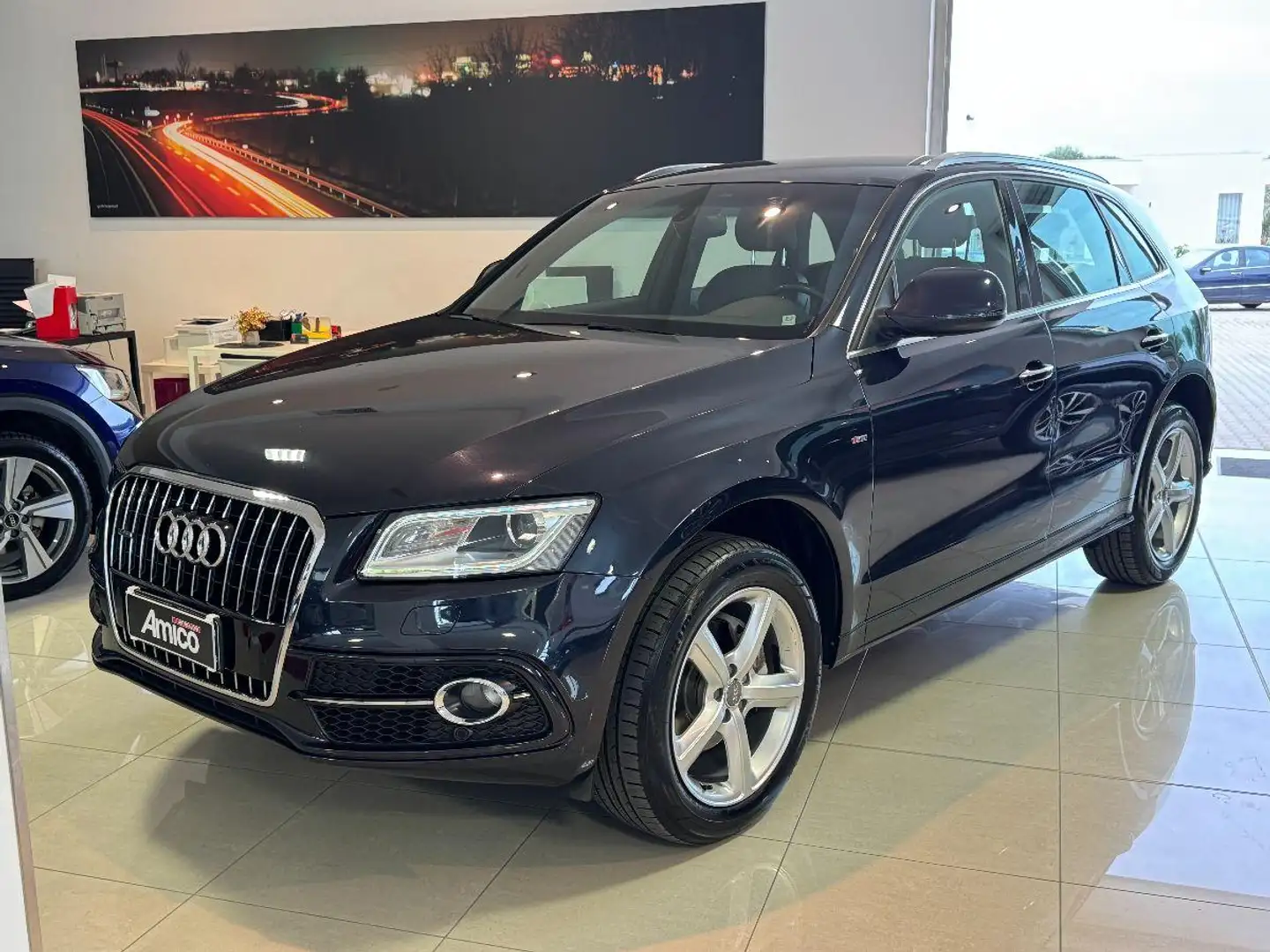 Audi Q5 2.0 TDI 177CV quattro S tronic S-LINE Gri - 1