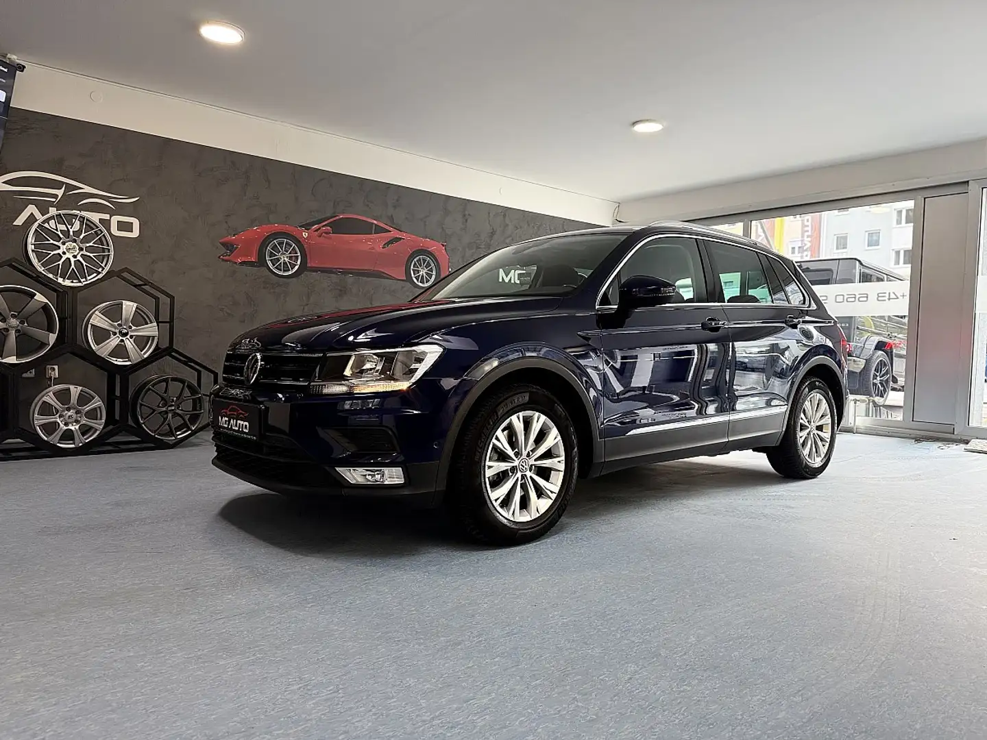 Volkswagen Tiguan Comfortline DSG *AHK*RFK*GARANTIE Blau - 1