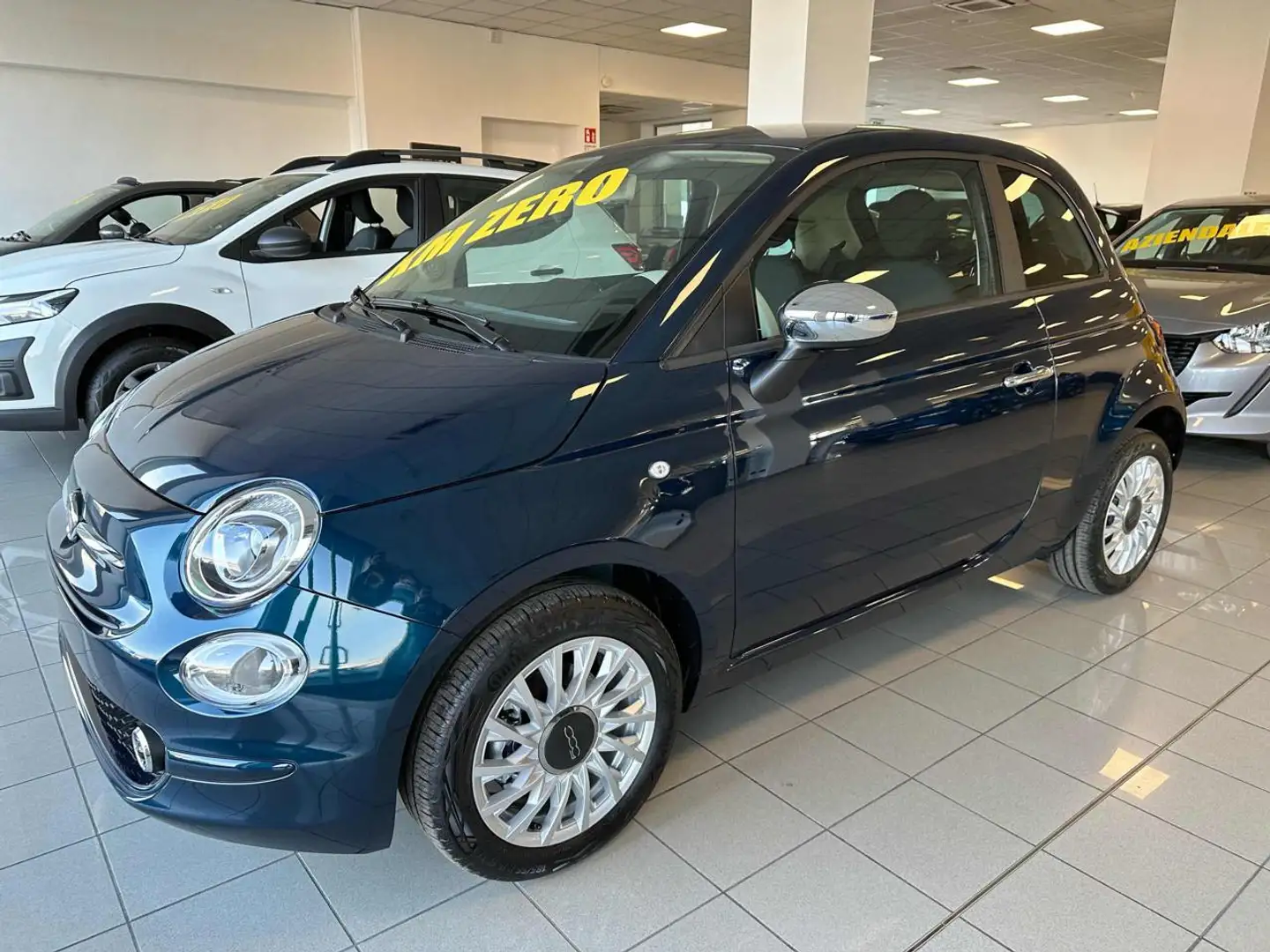 Fiat 500 1.0 Hybrid Синій - 1
