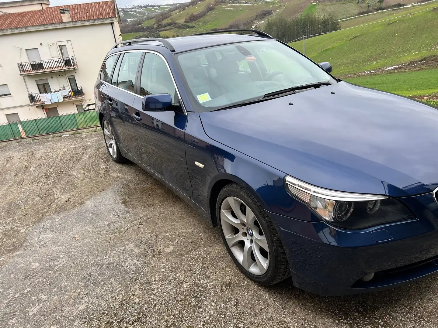 BMW 530 Serie 5 E61 2003 Touring 530d Touring Eletta Blu/Azzurro - 1