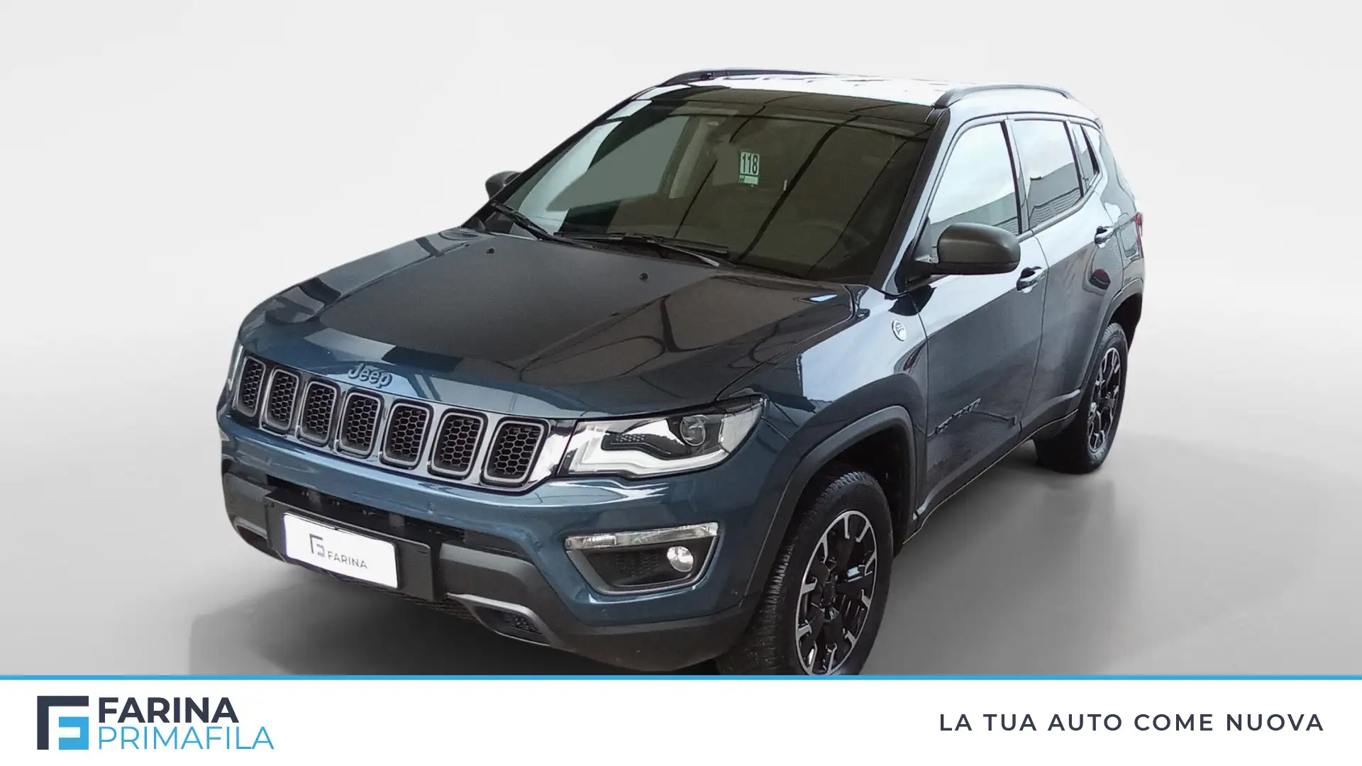Jeep Compass 1.3 Turbo T4 PHEV Trailhawk Blu/Azzurro - 1