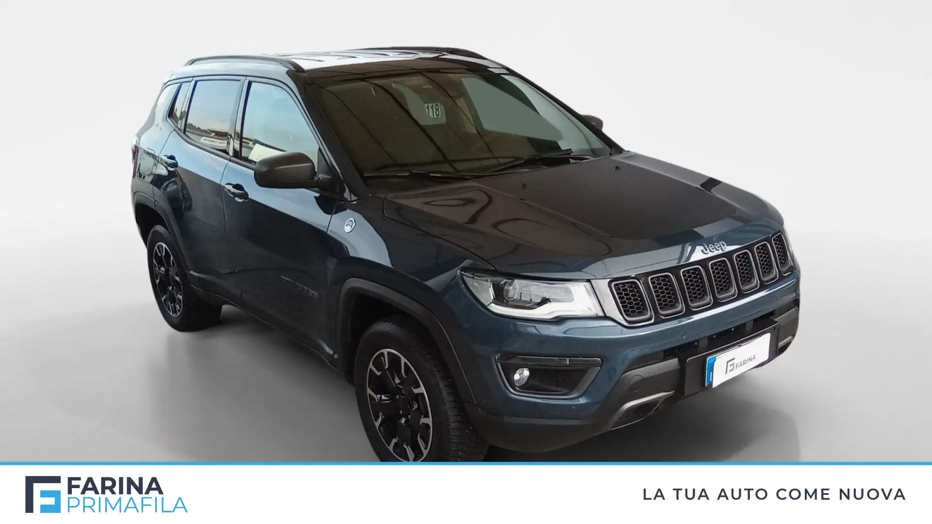 Jeep Compass 1.3 Turbo T4 PHEV Trailhawk Blu/Azzurro - 2