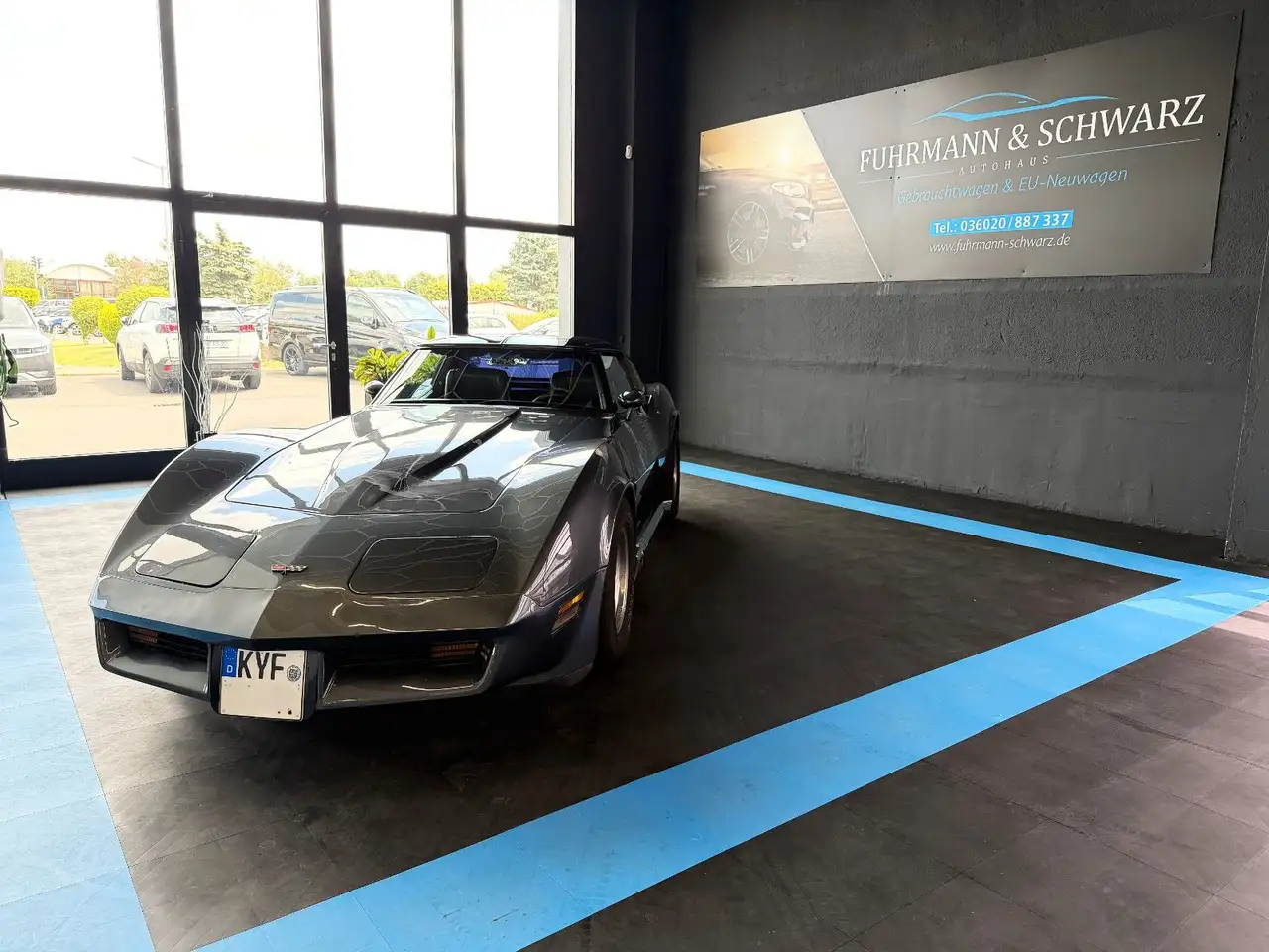 Corvette C3 Crossfire Injection V8 Targa H-Kennz., foto 1