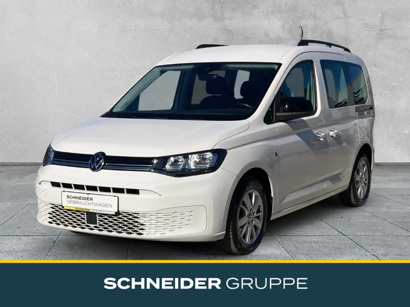 Volkswagen Caddy LIFE 2.0 TDI Life +NAVI+SHZ+PDC+KLIIMA+AHK+DAB+ Weiß - 1