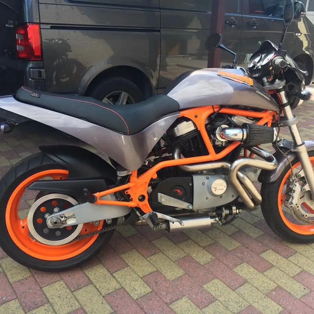 Buell M 2 échappement niro Orange - 1
