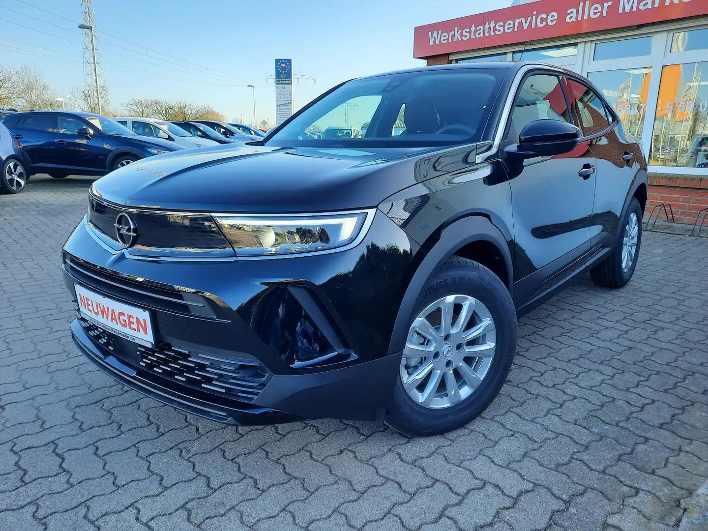 Opel Mokka Edition 1.2*R-Kamera*Sitzhzg*Lenkrad behzb Schwarz - 1