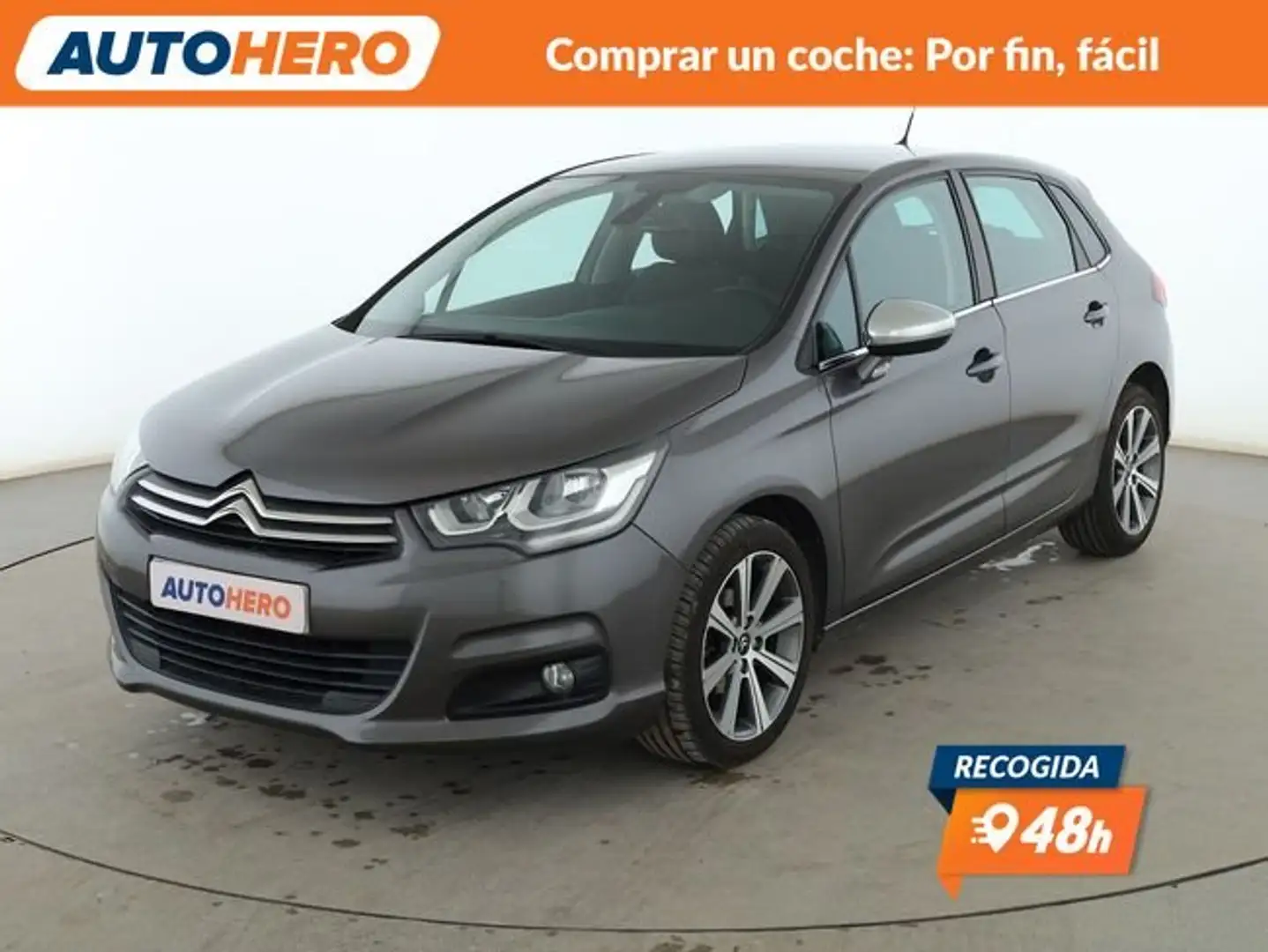 Citroen C4 1.6 Blue-HDi Feel Edition Gris - 1