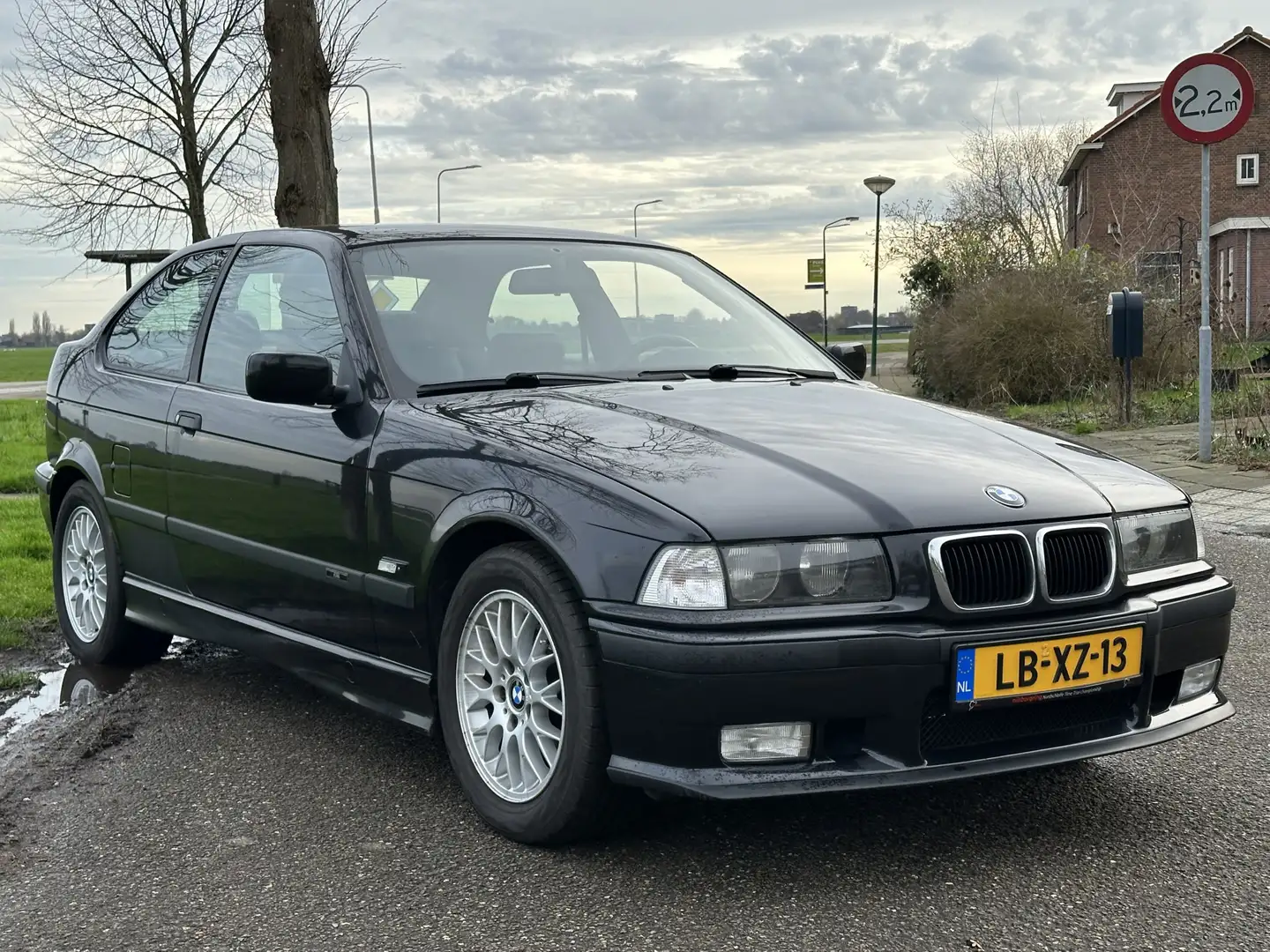 BMW 316 3-serie Compact 316i Executive * M Edition * 1e ei Negru - 2