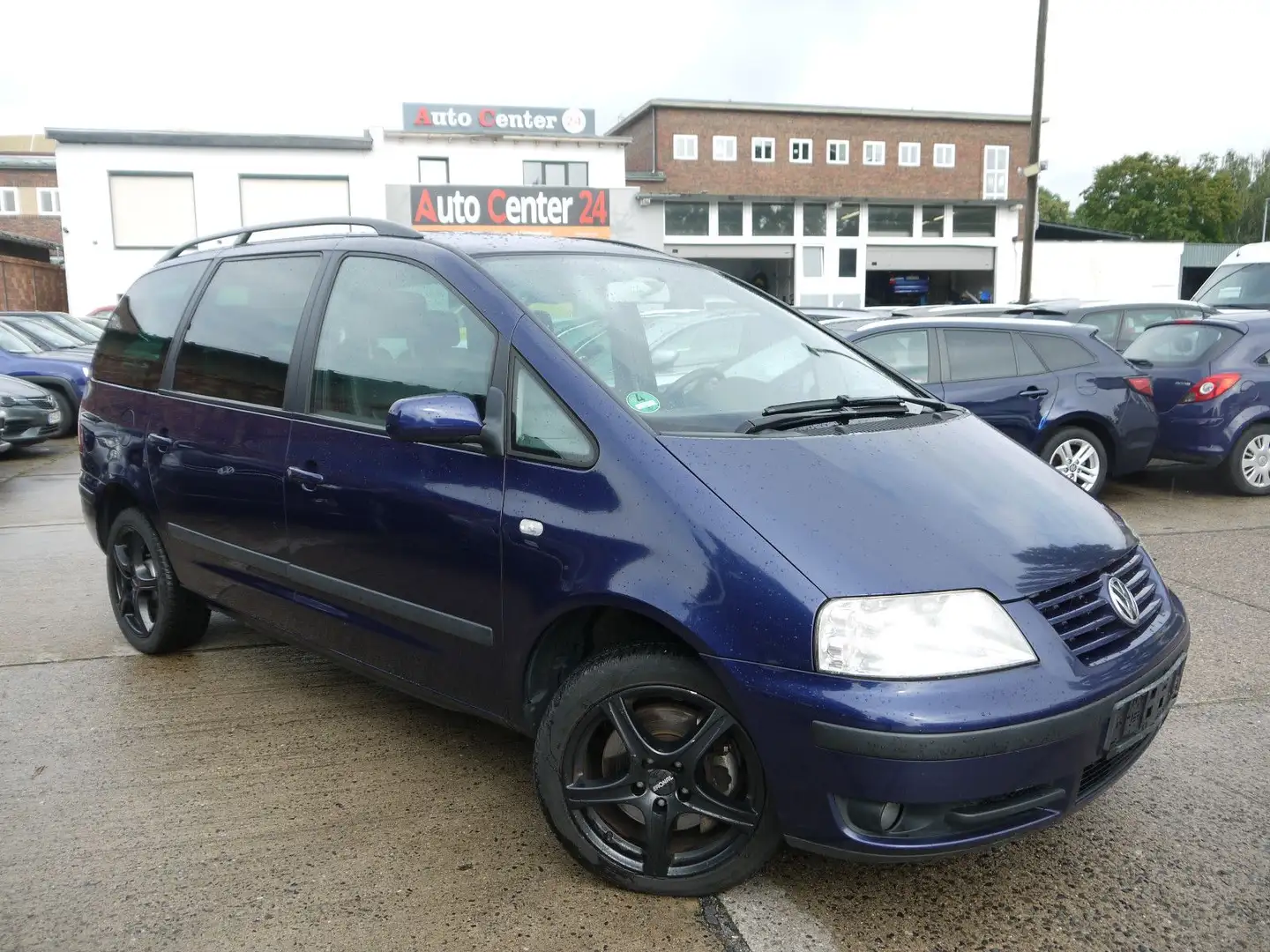 Volkswagen Sharan 2.8 V6/Leder/Gasanlage/Automatik Blau - 1