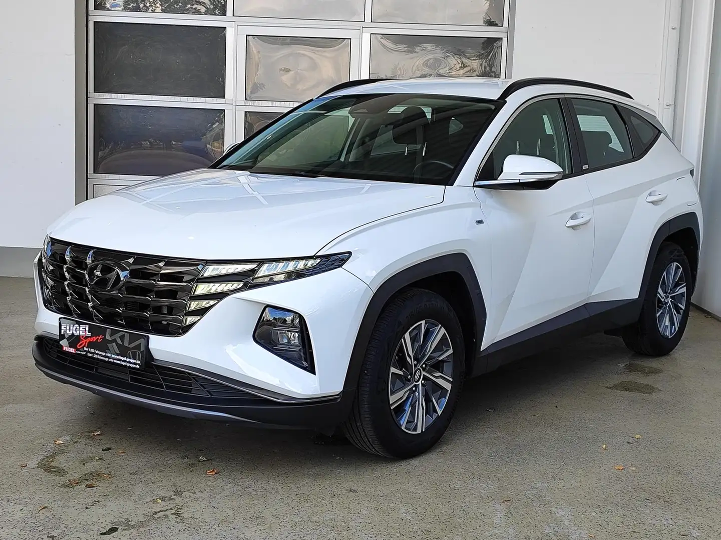 Hyundai TUCSON 1.6 CRDi Select Mild-Hybrid 2WD AHK|LED|Navi|RFK Weiß - 2