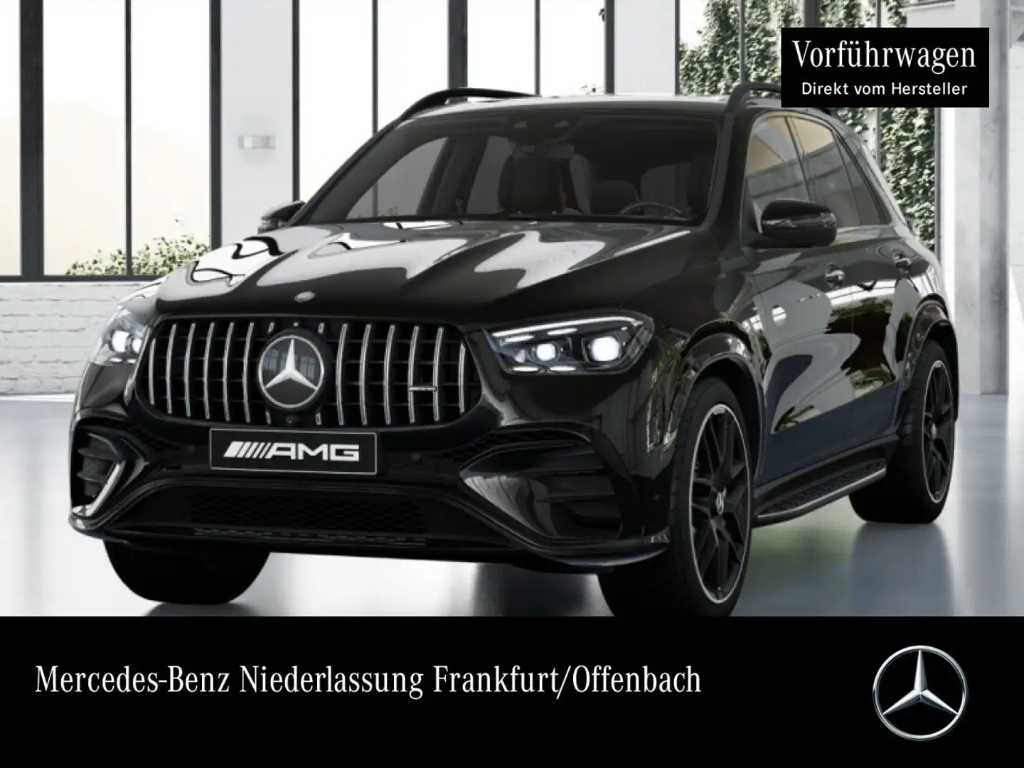 Mercedes-Benz GLE 53 AMG GLE 53 4M NIGHT+PANO+360+AHK+MULTIBEAM+CARBON+HUD Schwarz - 1