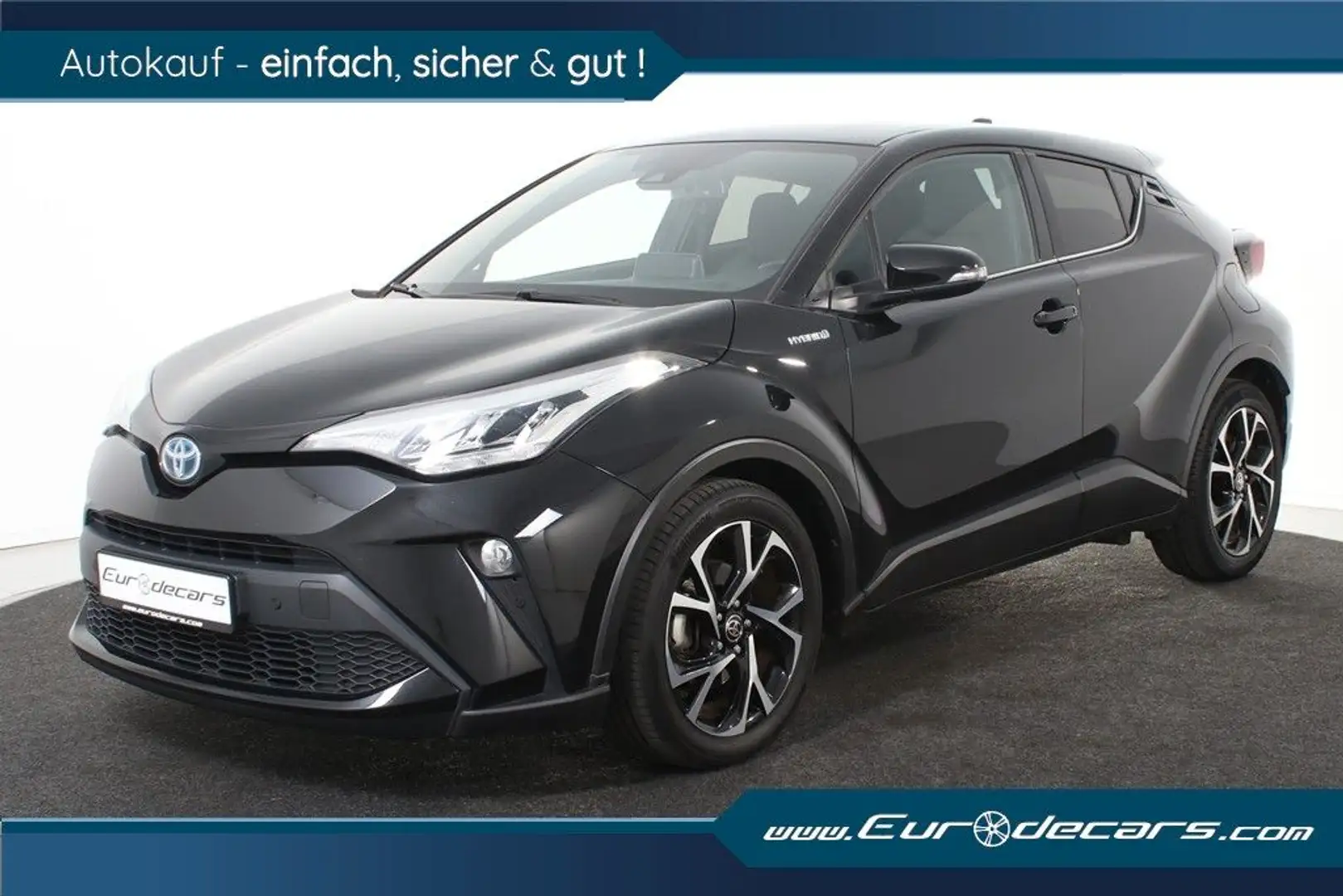Toyota C-HR 1.8-l-VVTi Hybrid Club *1.Hand*AHK* Schwarz - 1