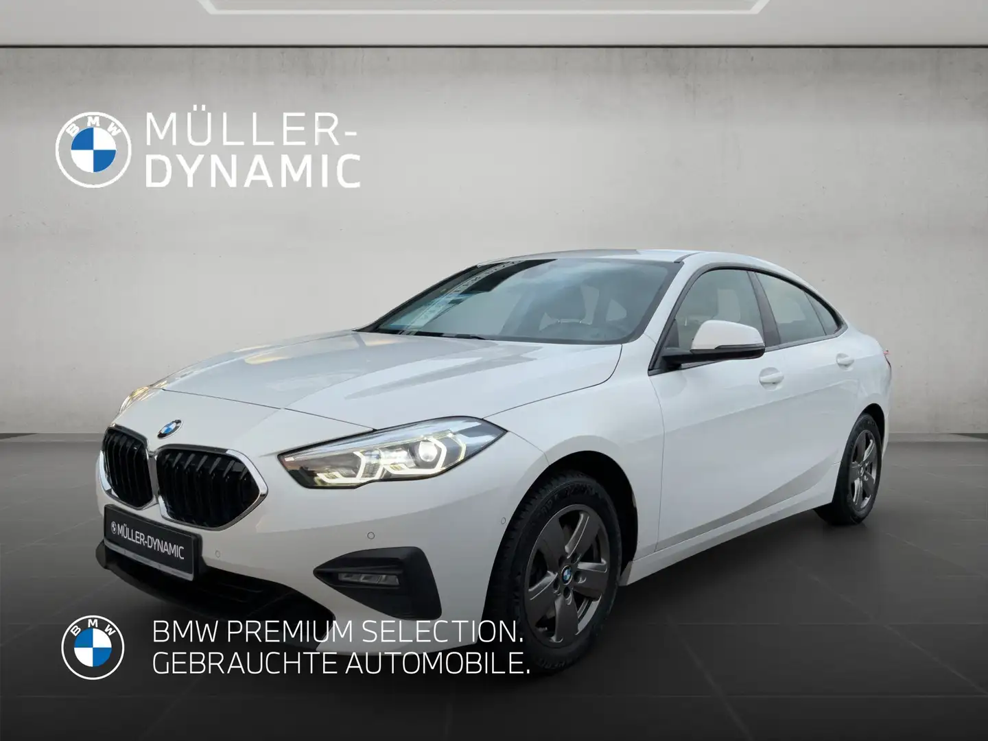 BMW 218 i GRAN COUPÈ HUD RCKFAHR TEMPOMAT DAB Blanco - 1