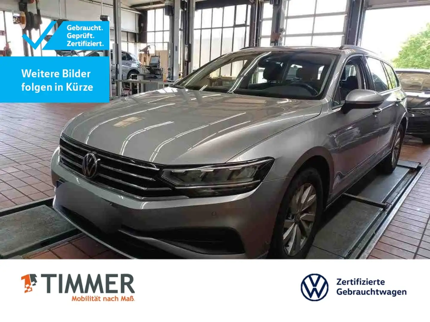 Volkswagen Passat Variant 2.0 TDI DSG *LED *RKAM *APP *TEMPO *NAVI *SHZ *DA Silber - 1