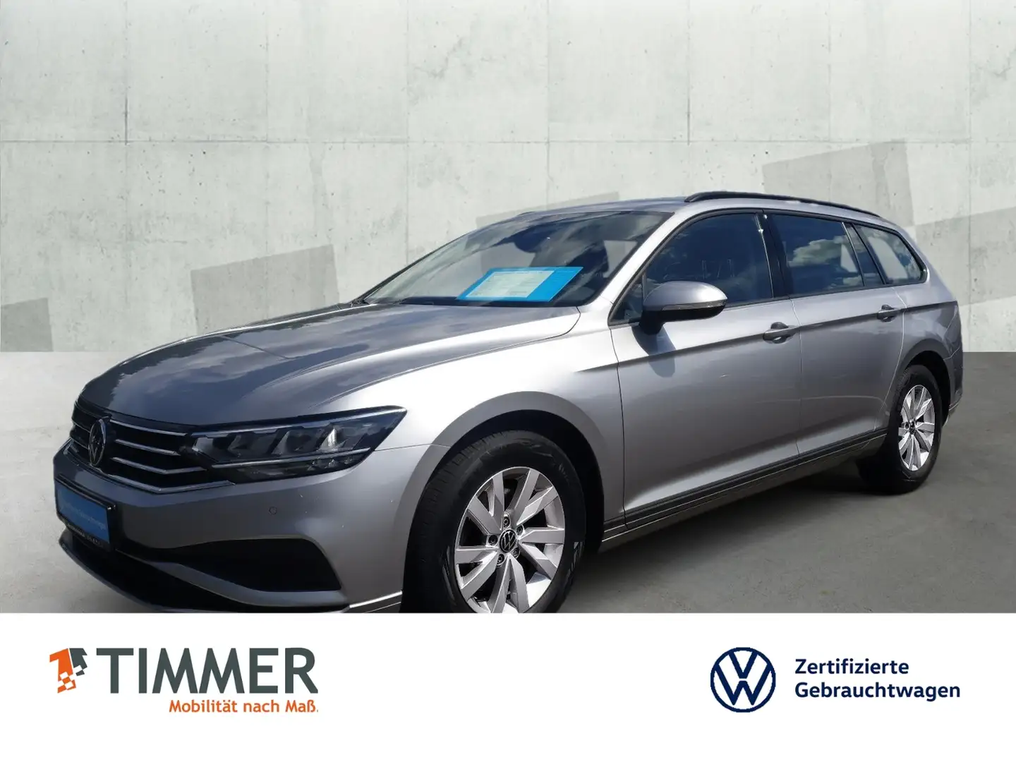 Volkswagen Passat Variant 2.0 TDI DSG *LED *RKAM *APP *TEMPO *NAVI *SHZ *DA Серебристый - 1