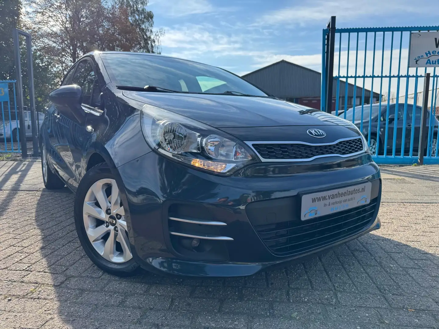 Kia Rio 1.2 CVVT Clima Elek Pakket Pdc Lmv Stoel/Stuur Vrm Blauw - 2