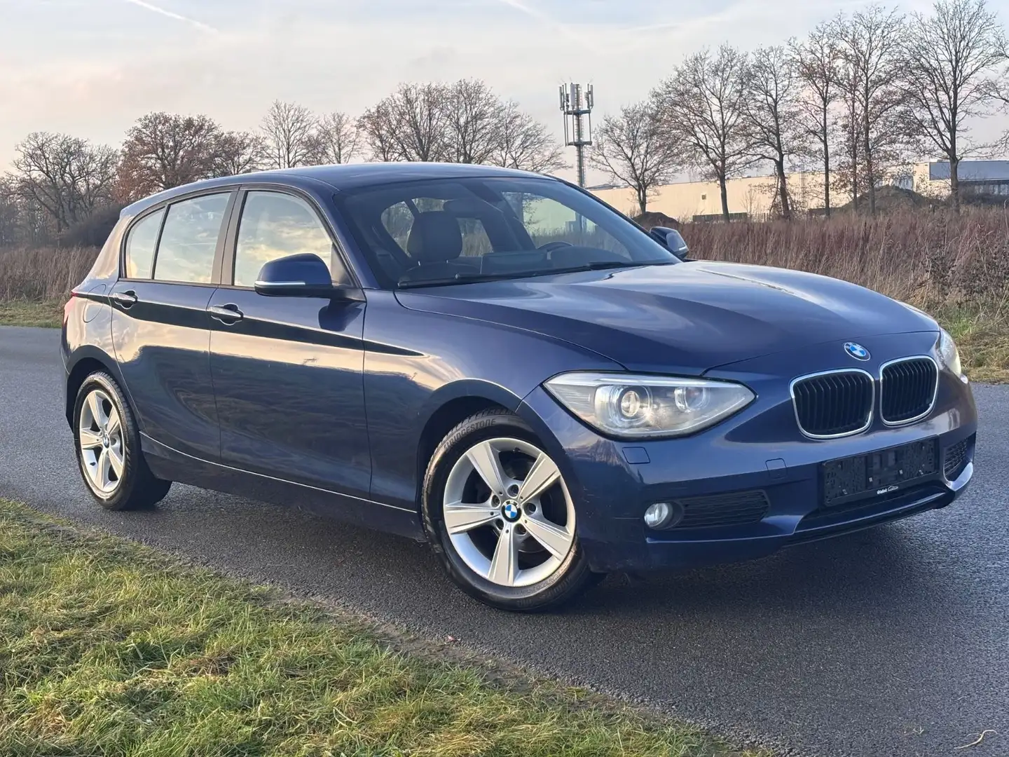 BMW 116 d Etficient Dynamics-Xenon-Leder-Navi-Eur5 Blau - 1