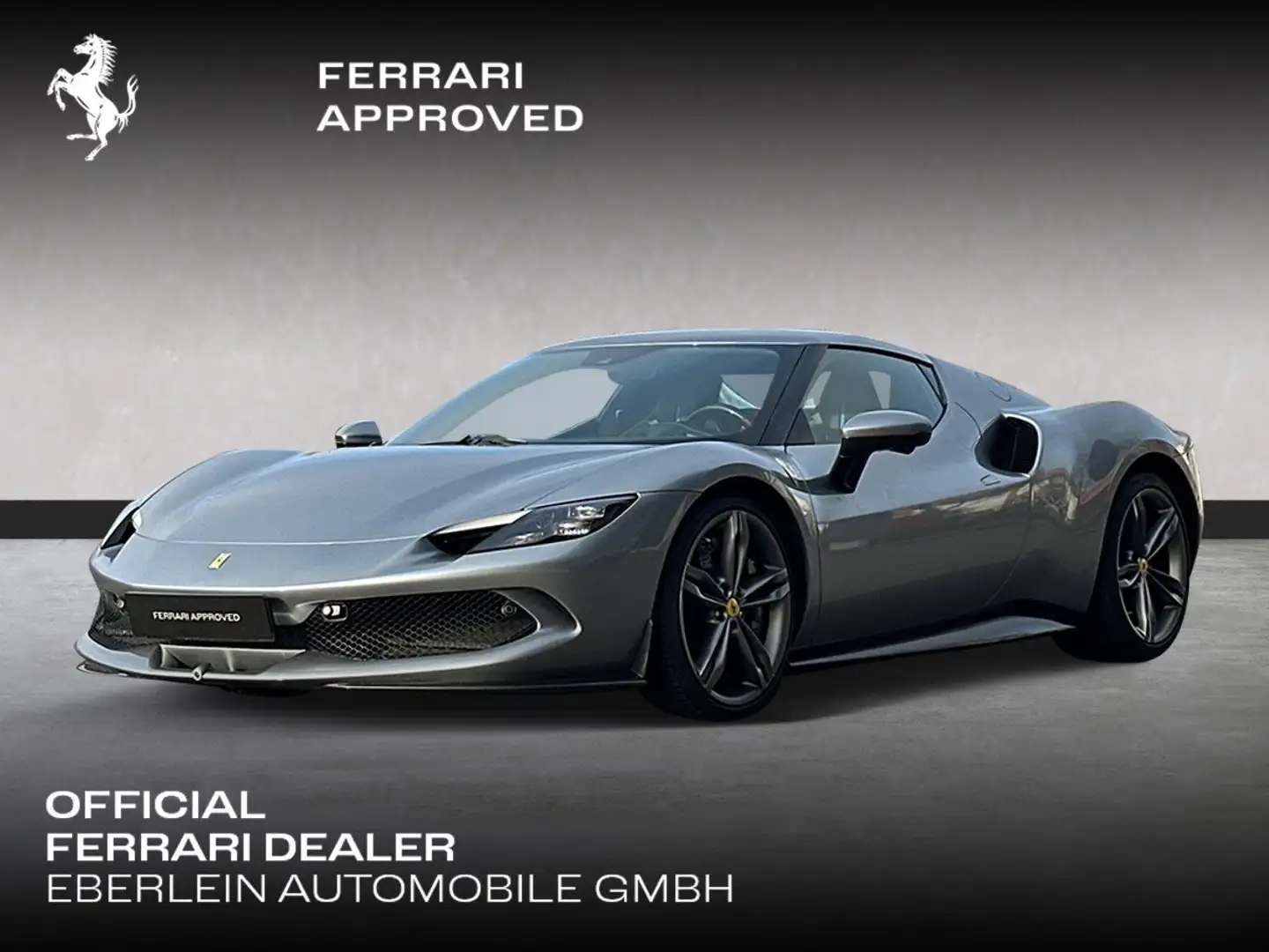 Ferrari 296 GTB *AFS*Karbon*Kamera*Lift*360Grad* Сірий - 1