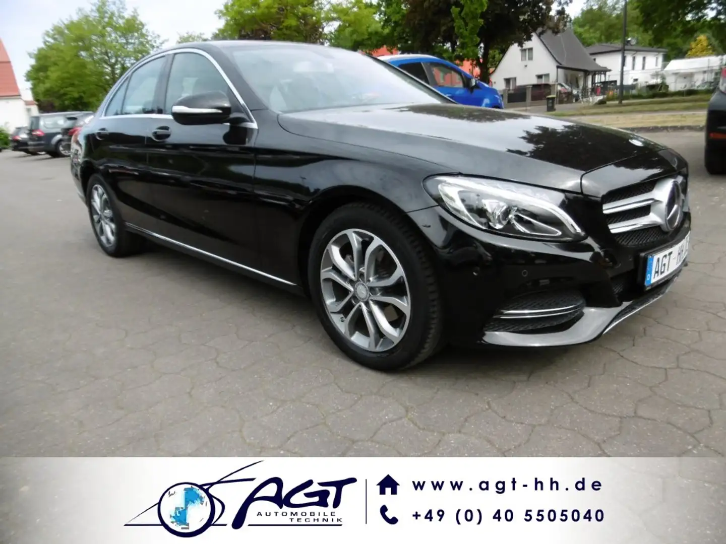 Mercedes-Benz C 200 d Aut. BlueTec Avantgarde Navi LED PDC Negro - 1