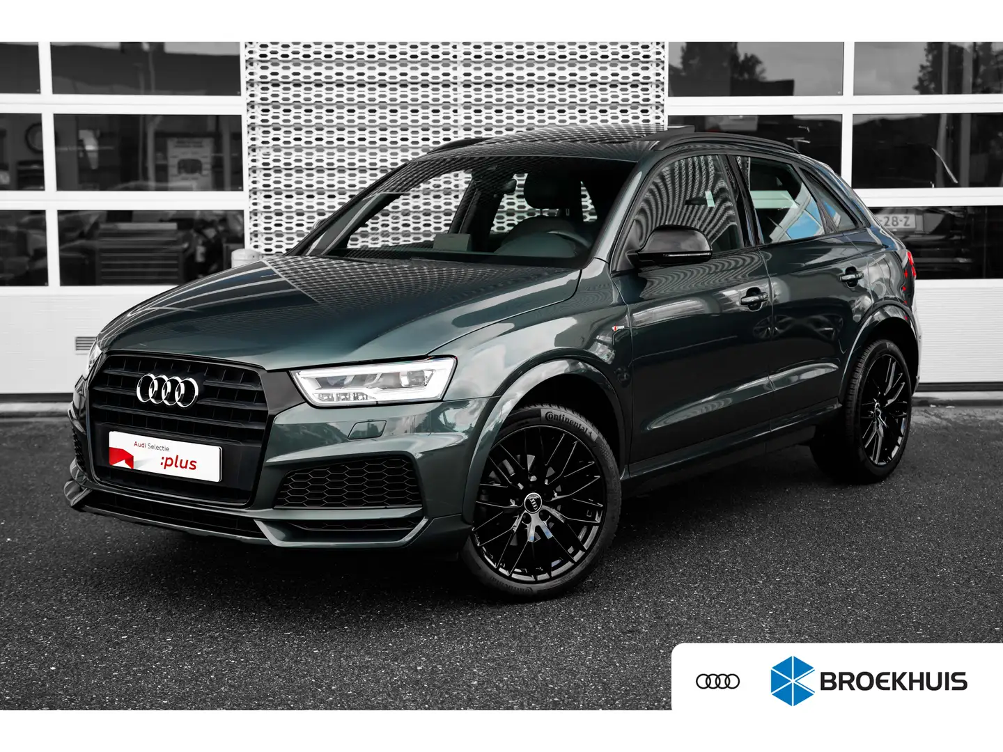 Audi Q3 1.4 TFSI CoD Sport Advance Sport Groen - 1