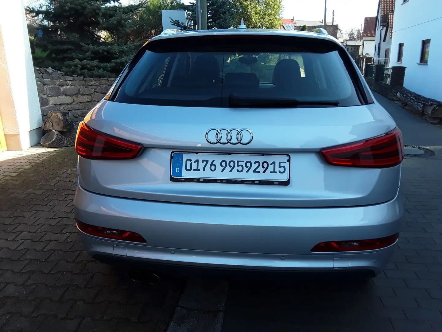 Audi Q3 2.0 TDI quattro Zilver - 1