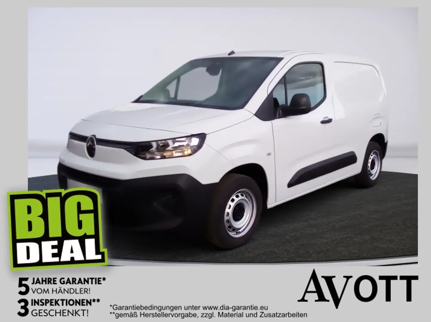 Citroen Berlingo KW M BHDi 100 EUR 17.990,- excl. Mwst. Blanc - 1