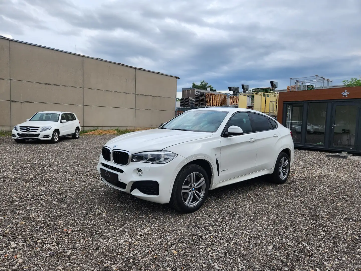 BMW X6 30xd M Sport Schiebedach / Head Up / ACC / 360° Blanc - 1
