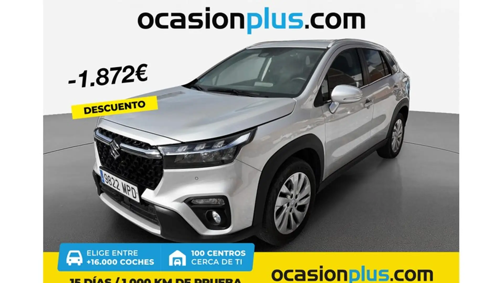 Suzuki SX4 S-Cross 1.4L Mild Hybrid S2 4WD Plateado - 1