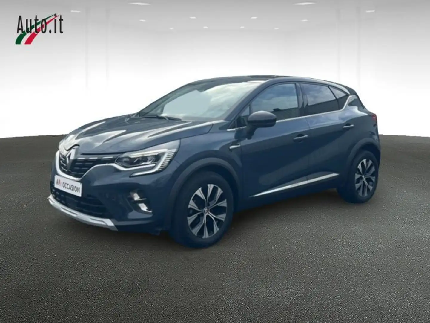 Renault Captur 1.0 TCe Techno GPF Blauw - 1