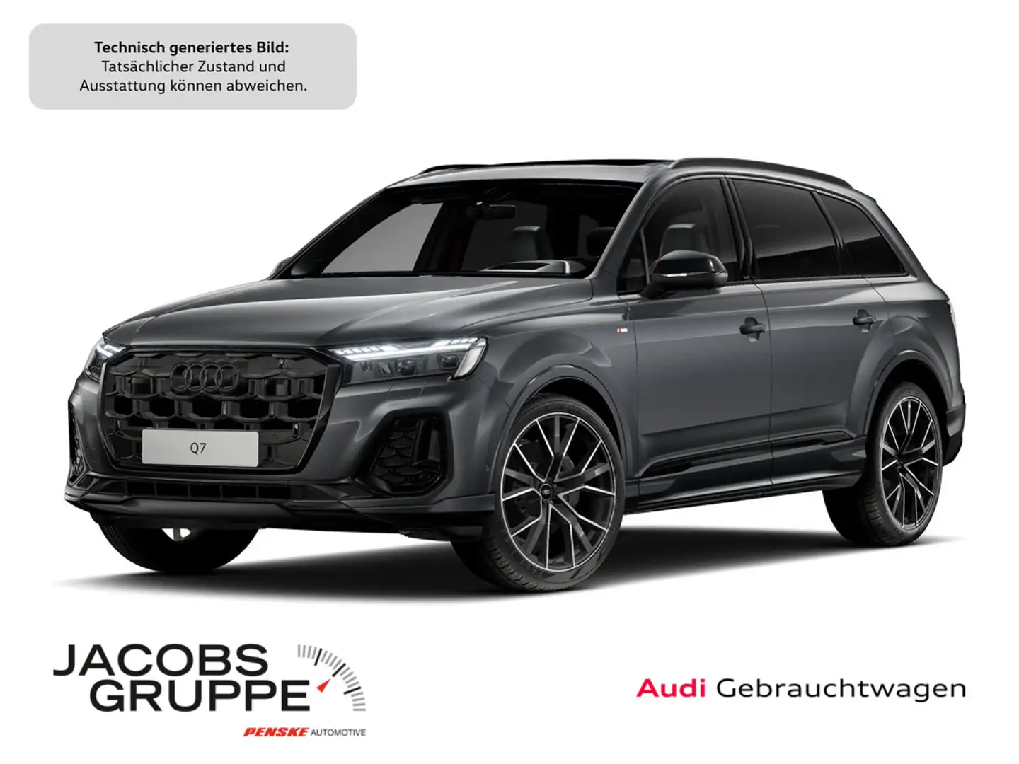 Audi Q7 50 TDI quattro S-line Navi,Matrix,AHK,HUD Grau - 1