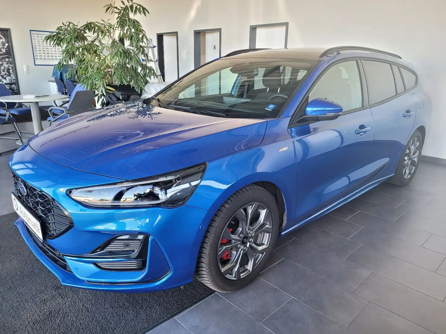 Ford Focus EcoBoost mHEV Autom. ST-Line X Matrix/SD Bleu - 2