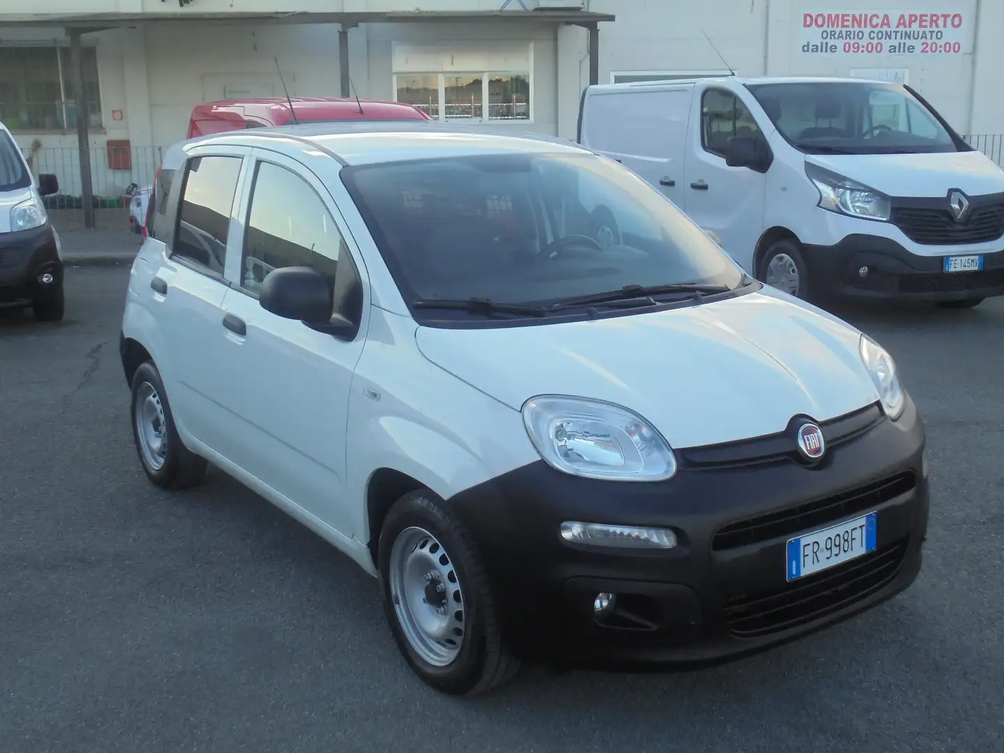Fiat New Panda 1.2 Pop 69cv VAN 2 POSTI  34497  KM. CERT. Blanc - 1