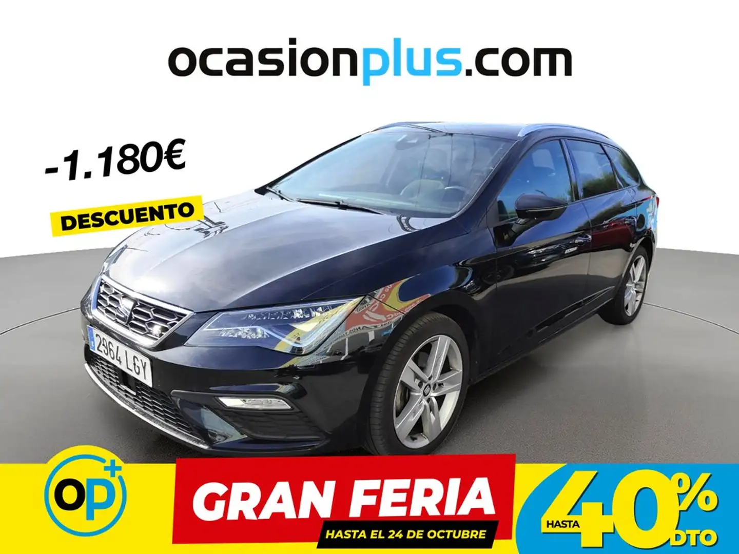 SEAT Leon ST 1.5 TGI GNC S&S FR Fast Edition DSG7 130 Negro - 1