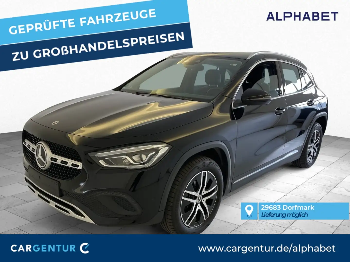 Mercedes-Benz GLA 250 e Progressive Burmester AHK El.Heckkl. Black - 1