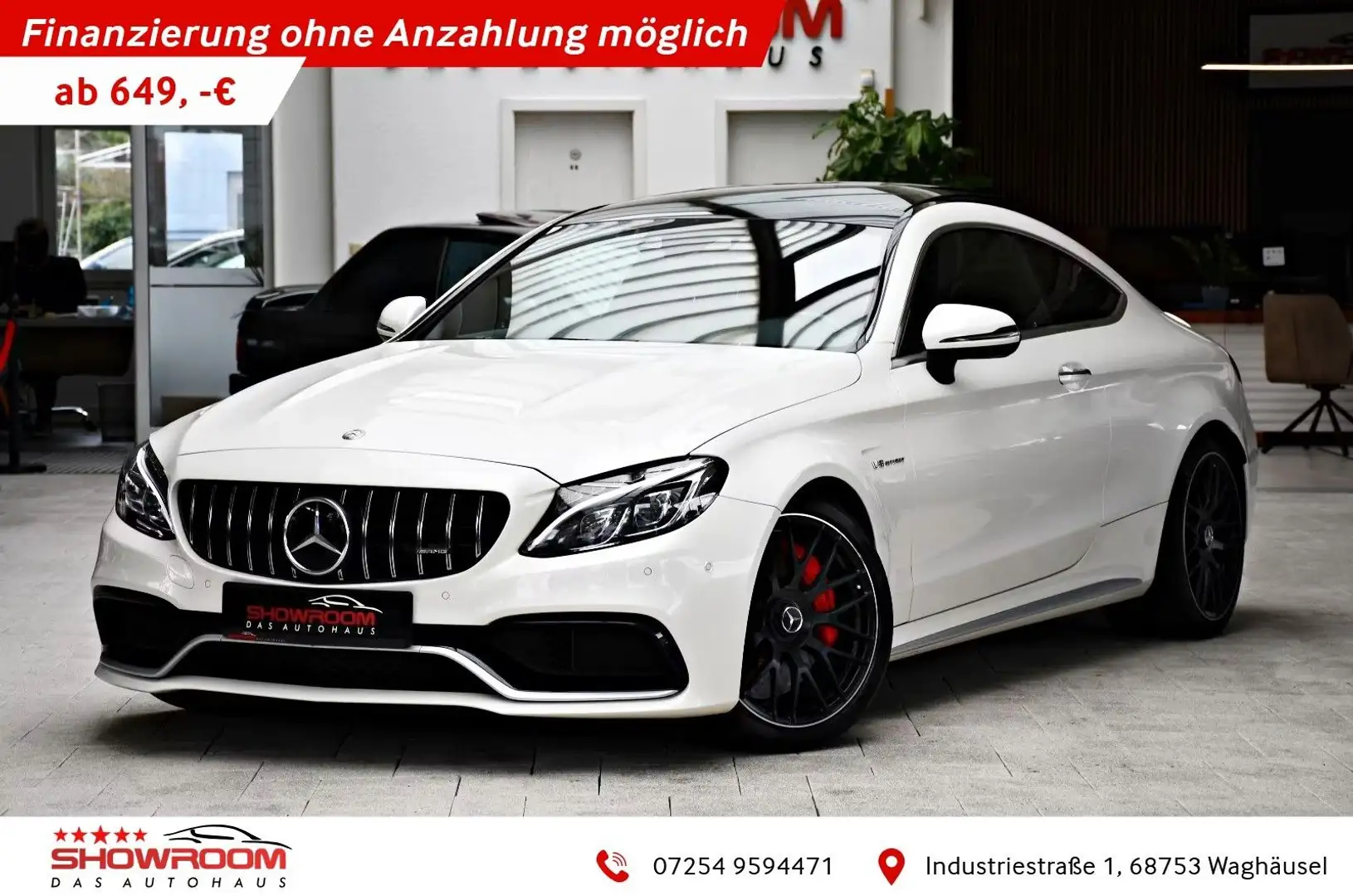 Mercedes-Benz C 63 AMG C63S AMG Coupe designo AMG Driver's Burmester - 1