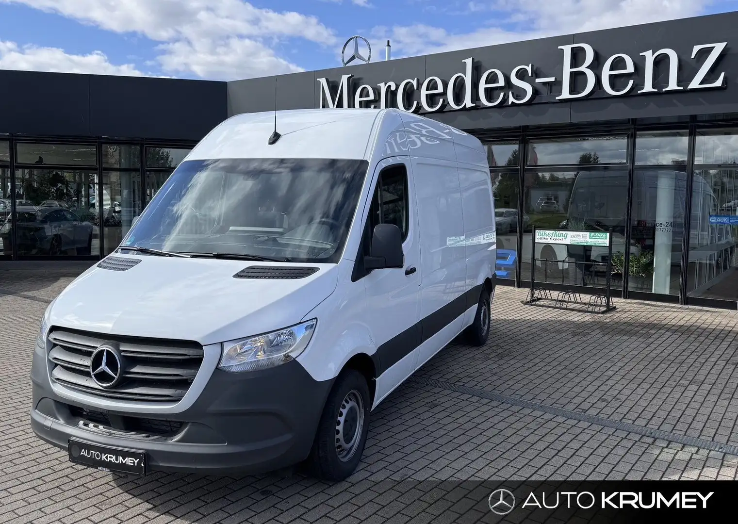 Mercedes-Benz Sprinter 315 CDI Hochdach Klima+Sitzhzg. Blanc - 2