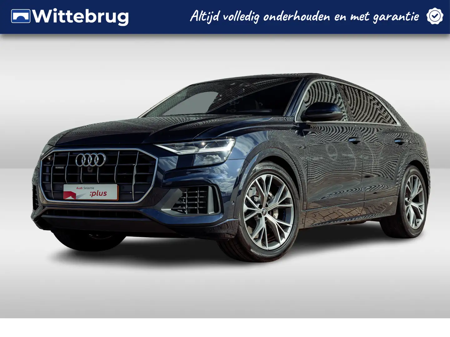 Audi Q8 55 TFSI e 381pk quattro Pro Line Advanced | Luchtv Blauw - 1