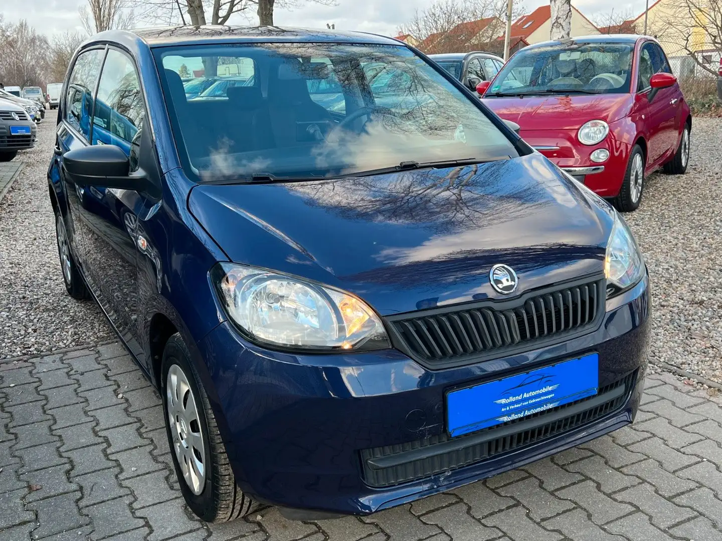 Skoda Citigo Cool*2.HD*Klima*Navi*E-Paket*TÜV NEU Albastru - 2