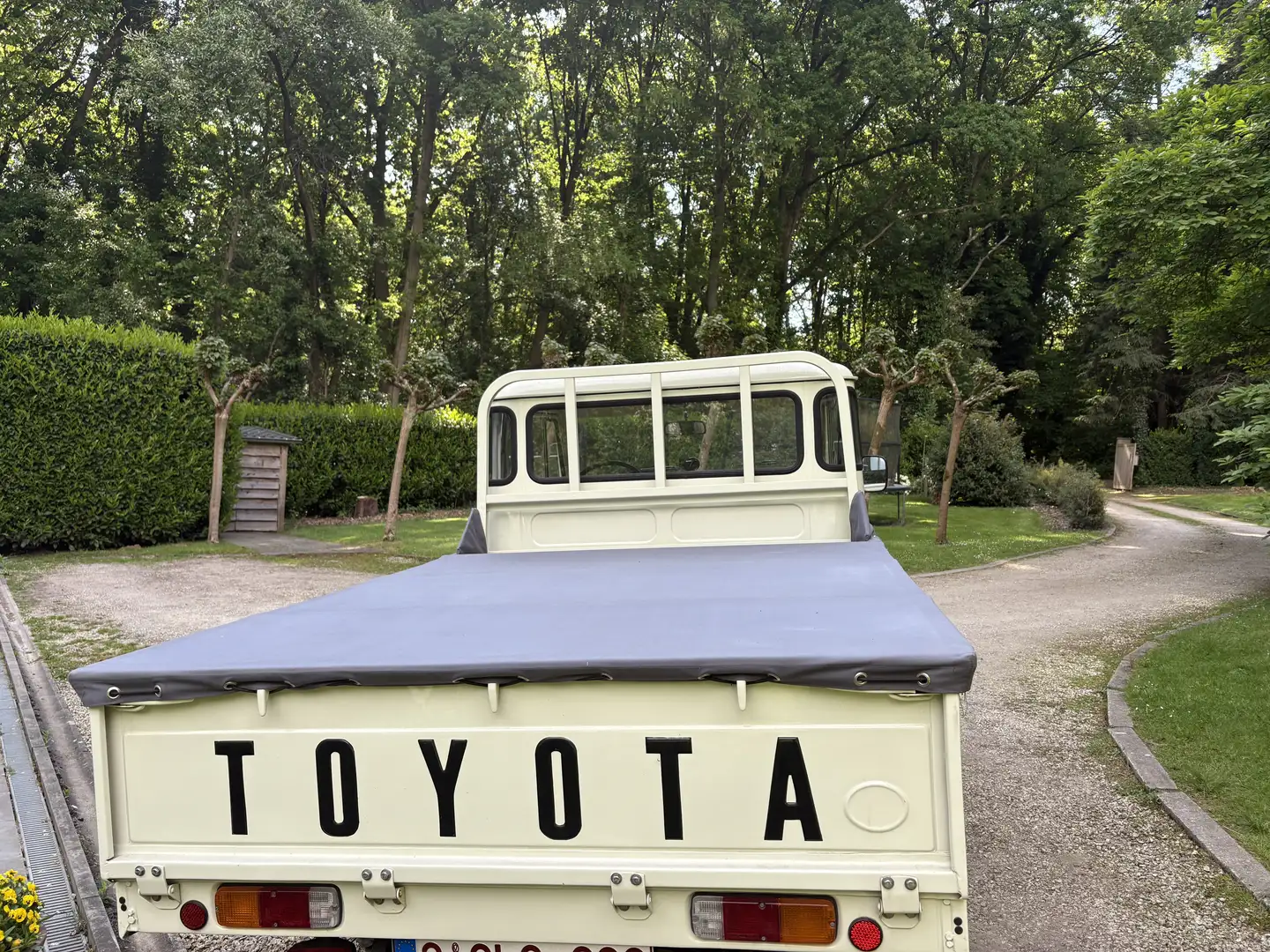 Toyota Land Cruiser hj 45 3600 cc  6 cilinder diesel Bianco - 2