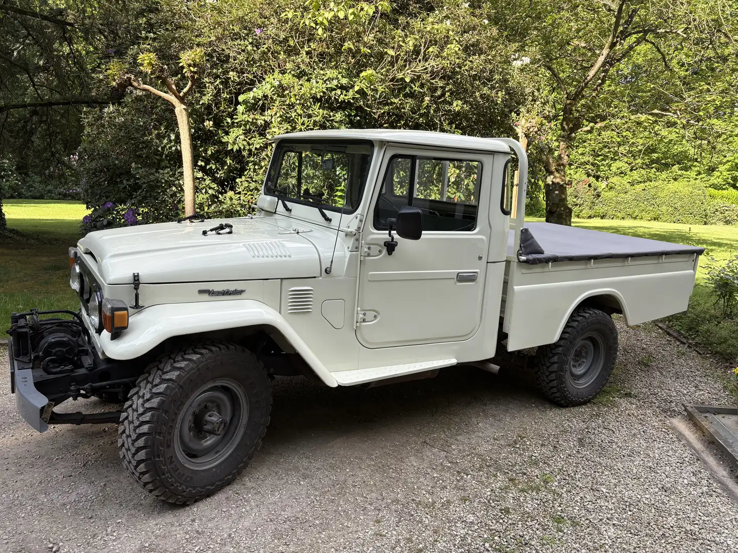 Toyota Land Cruiser hj 45 3600 cc  6 cilinder diesel Bianco - 1