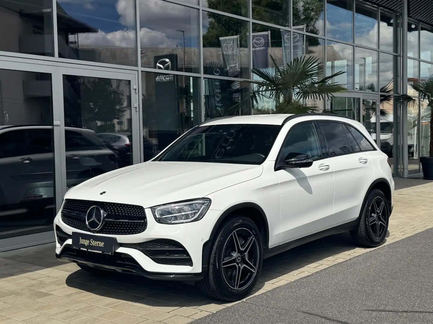 Mercedes-Benz GLC 300 d 4MATIC Fahrassistenz-Paket-AMG-Airmatic Blanc - 2