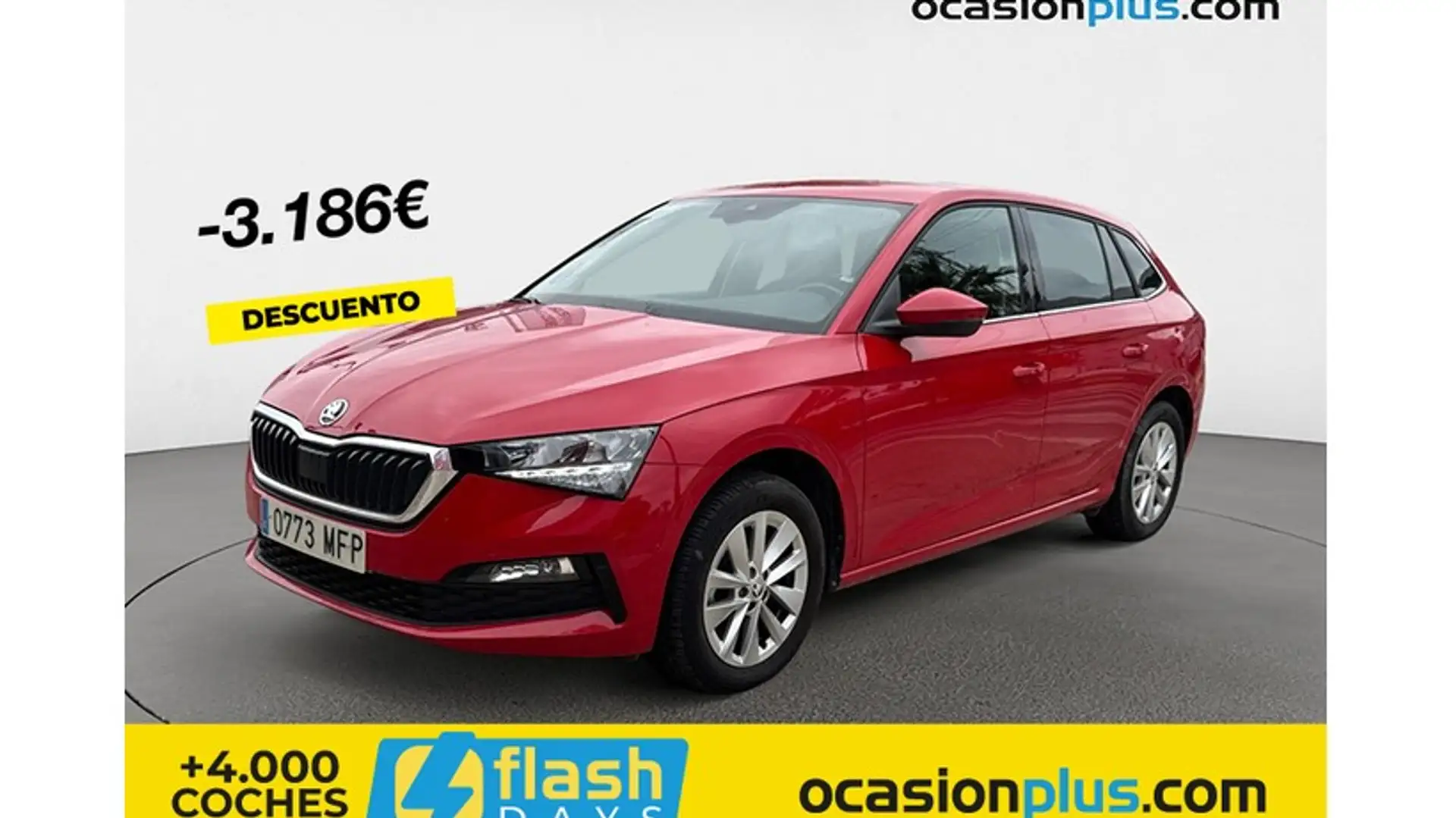 Skoda Scala 1.0 TSI Ambition 81kW Rojo - 1