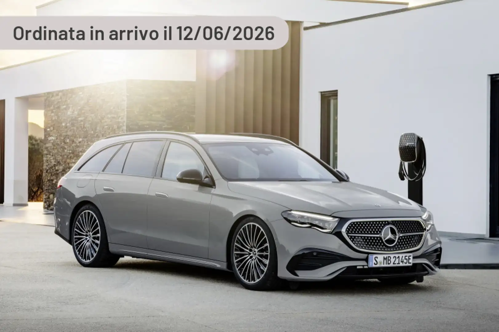 Mercedes-Benz E 220 E 220 d Mild hybrid 4Matic S.W. AMG Line Premium Argento - 1