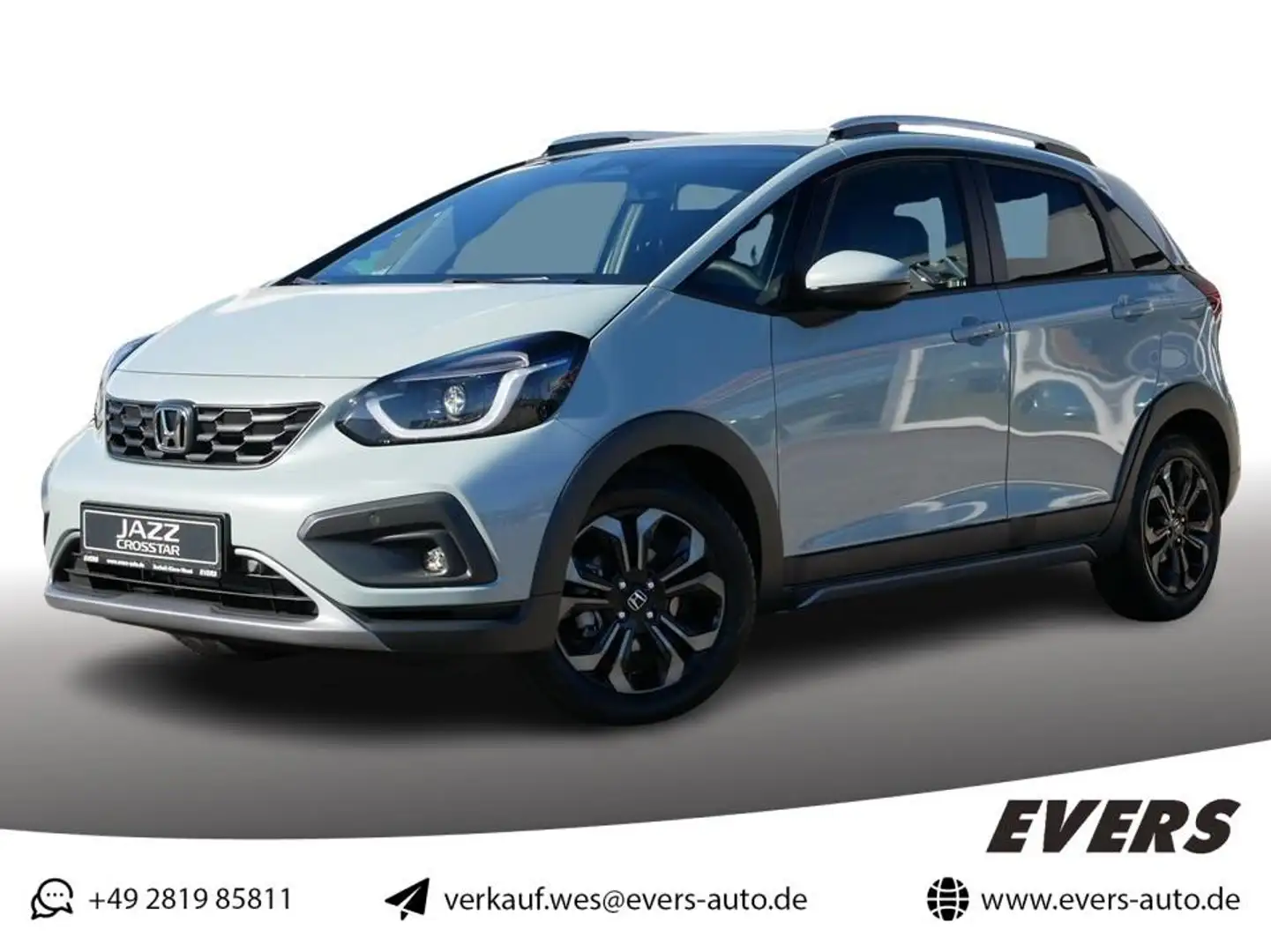 Honda Jazz 1.5 HYBRID CROSSTAR ADVANCE+8J.GARANTIE Blau - 1